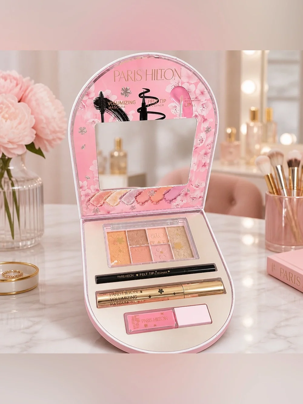 Paris Hilton Shine In Bloom Complete Makeup Set